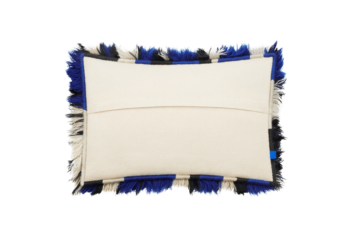 Almofada Monster Large 40x60 cm, Ultramarine blue-off white Hem