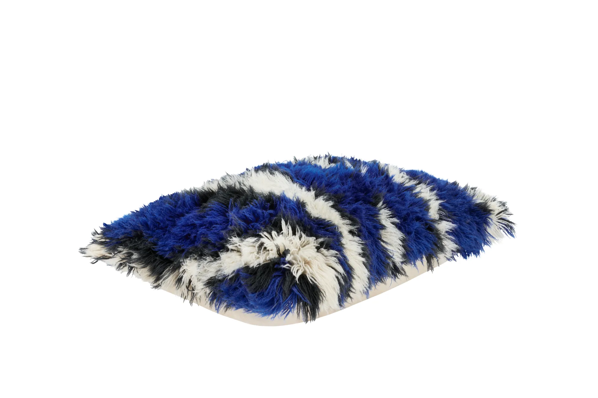 Almofada Monster Large 40x60 cm, Ultramarine blue-off white Hem