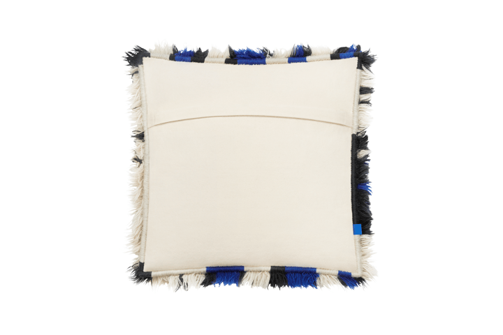 Almofada Monster Medium 50x50 cm, Ultramarine blue-off white Hem