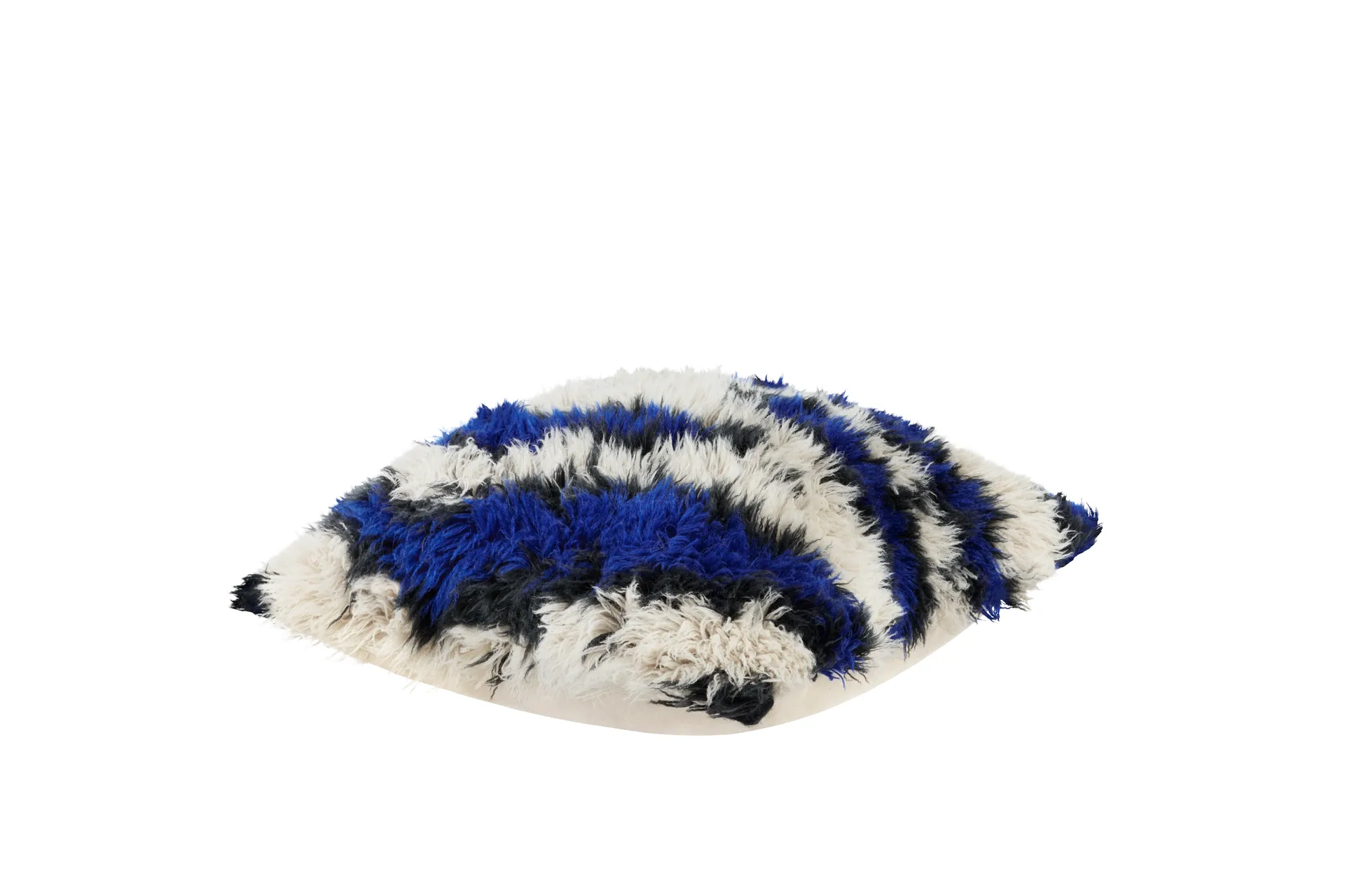 Almofada Monster Medium 50x50 cm, Ultramarine blue-off white Hem