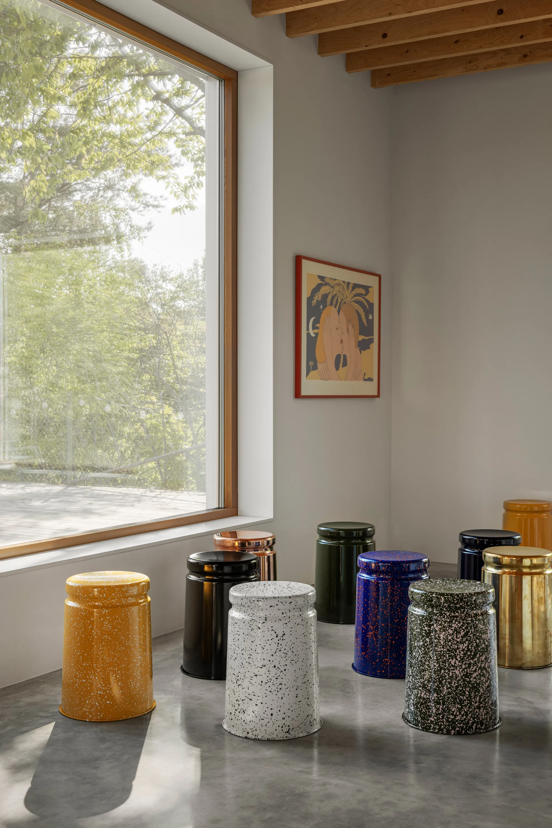 Banco Last Ø32x44 cm, Brass Hem