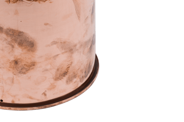 Banco Last Ø32x44 cm - Copper - Hem