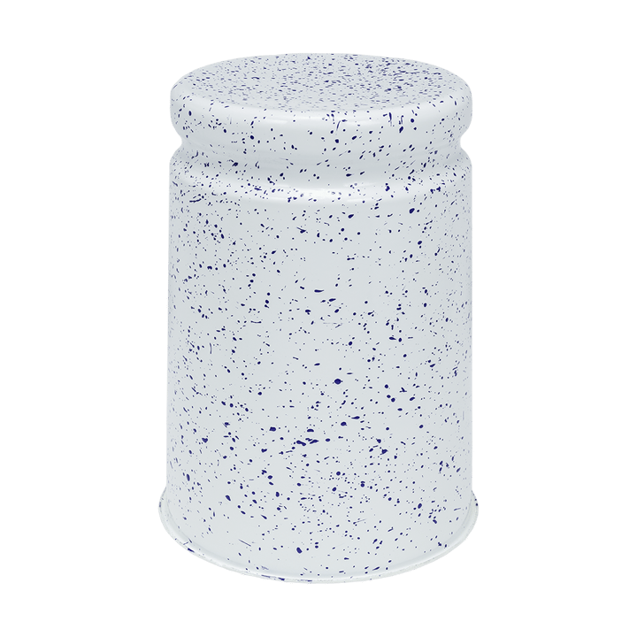 Banco Last Ø32x44 cm - White-blue splatter - Hem
