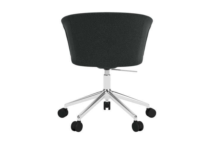 Cadeira de escritório Kendo Swivel com 5 rodas, Graphite-polished aluminium Hem