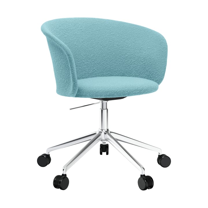 Cadeira de escritório Kendo Swivel com 5 rodas - Icicle-polished aluminium - Hem