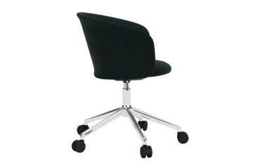 Cadeira de escritório Kendo Swivel com 5 rodas - Pine-polished aluminium - Hem