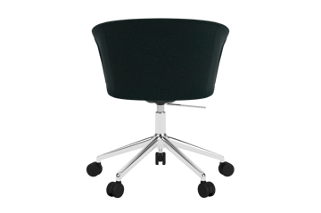 Cadeira de escritório Kendo Swivel com 5 rodas - Pine-polished aluminium - Hem