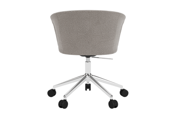 Cadeira de escritório Kendo Swivel com 5 rodas - Porcelain-polished aluminium - Hem
