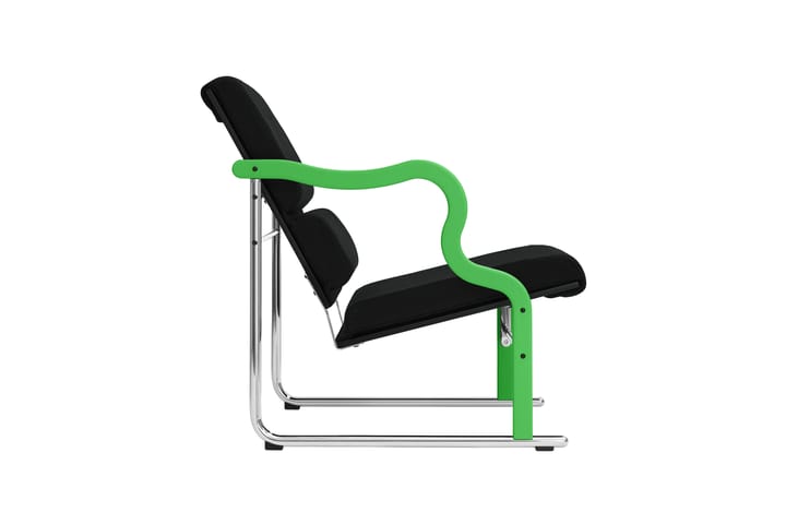Cadeira lounge Experiment 501, Green-black Hem