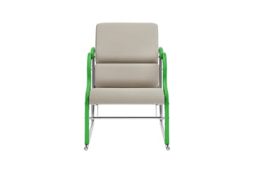 Cadeira lounge Experiment 501 - Green-light beige - Hem