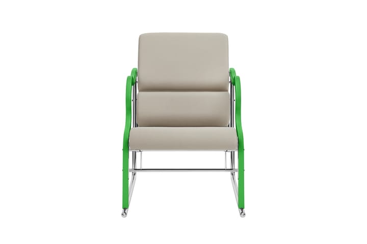 Cadeira lounge Experiment 501, Green-light beige Hem