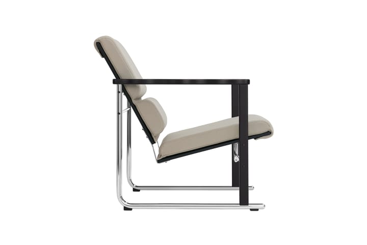 Cadeira lounge Experiment 502, Black-light beige Hem