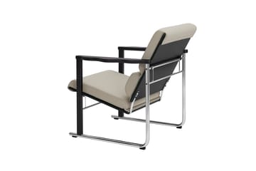 Cadeira lounge Experiment 502 - Black-light beige - Hem