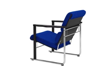 Cadeira lounge Experiment 502 - Black-ultramarine - Hem