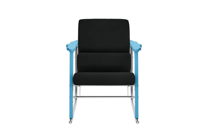 Cadeira lounge Experiment 502, Blue-black Hem