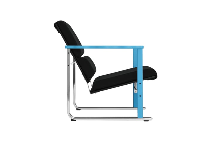 Cadeira lounge Experiment 502, Blue-black Hem