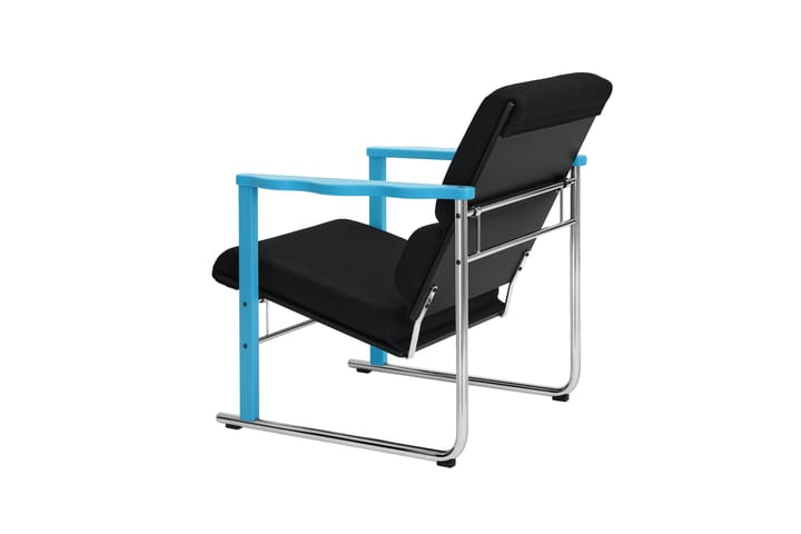 Cadeira lounge Experiment 502, Blue-black Hem