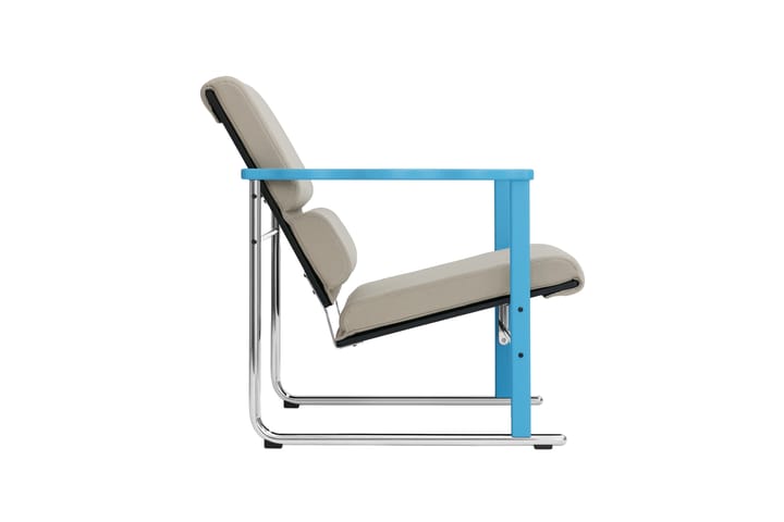 Cadeira lounge Experiment 502, Blue-light beige Hem