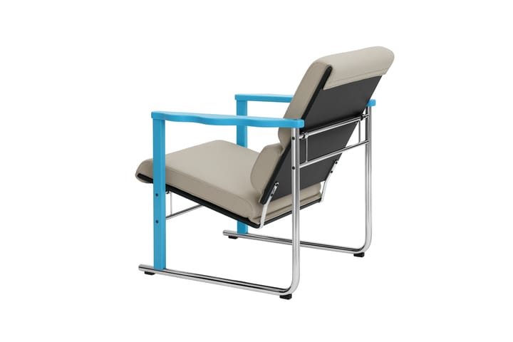 Cadeira lounge Experiment 502, Blue-light beige Hem