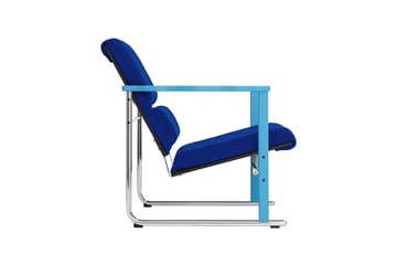 Cadeira lounge Experiment 502 - Blue-ultramarine - Hem
