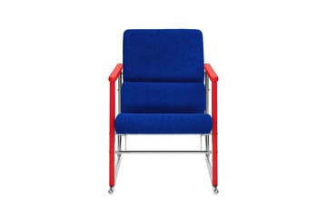 Cadeira lounge Experiment 503 - Red-ultramarine - Hem