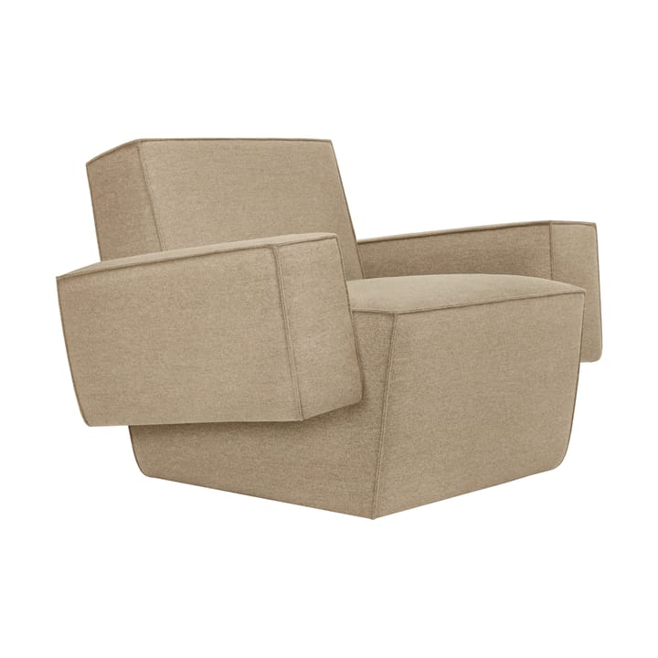 Cadeira lounge Hunk com apoio - Beige - Hem