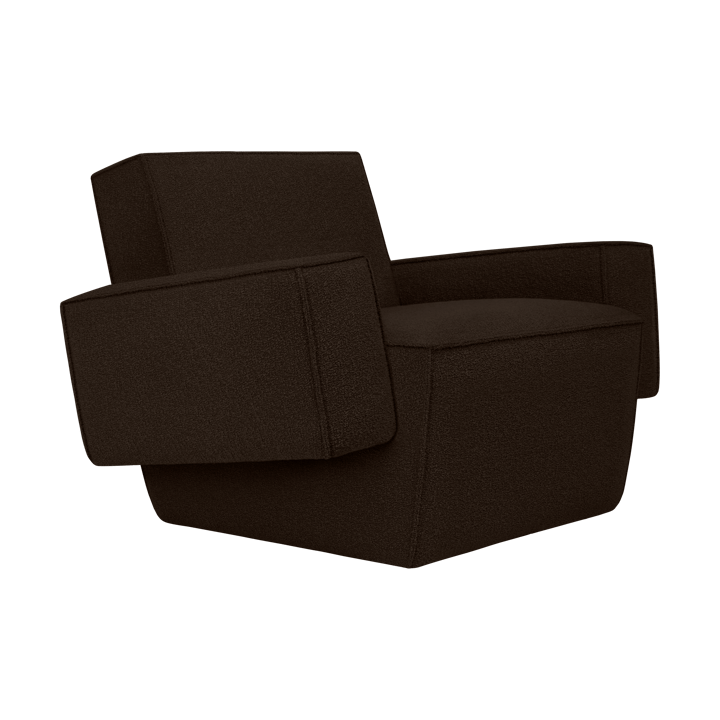 Cadeira lounge Hunk com apoio - Chocolate - Hem