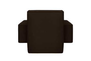 Cadeira lounge Hunk com apoio - Chocolate - Hem