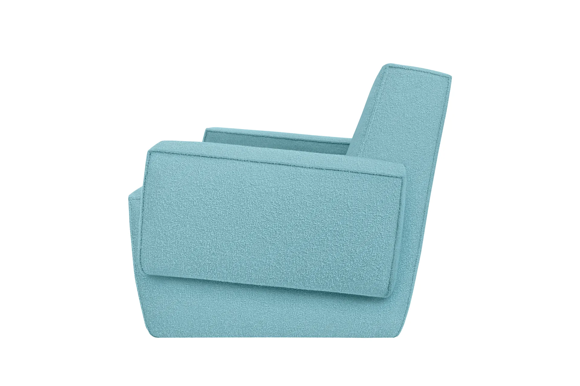 Cadeira lounge Hunk com apoio, Icicle Hem