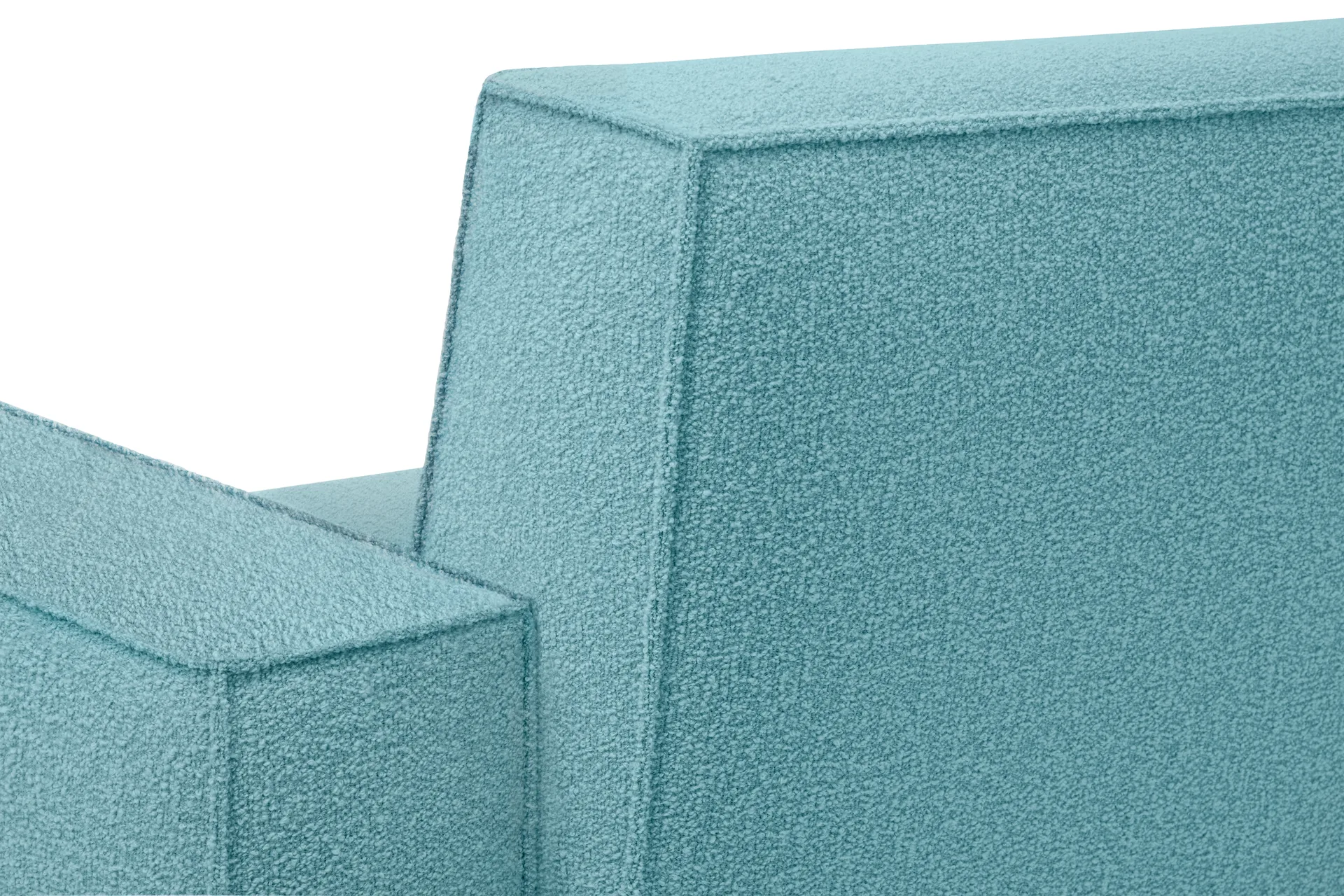 Cadeira lounge Hunk com apoio, Icicle Hem