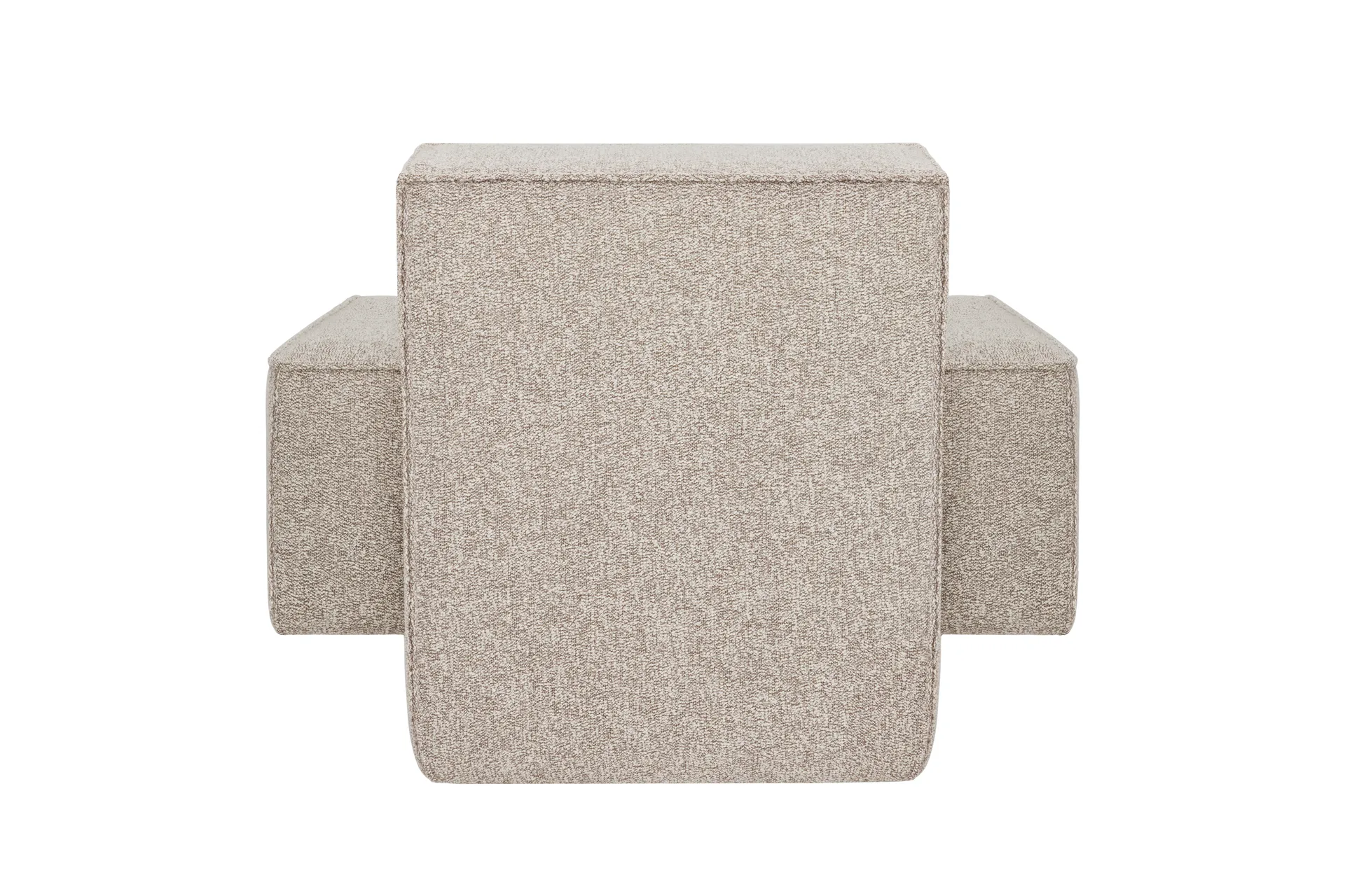 Cadeira lounge Hunk com apoio, Swan Hem