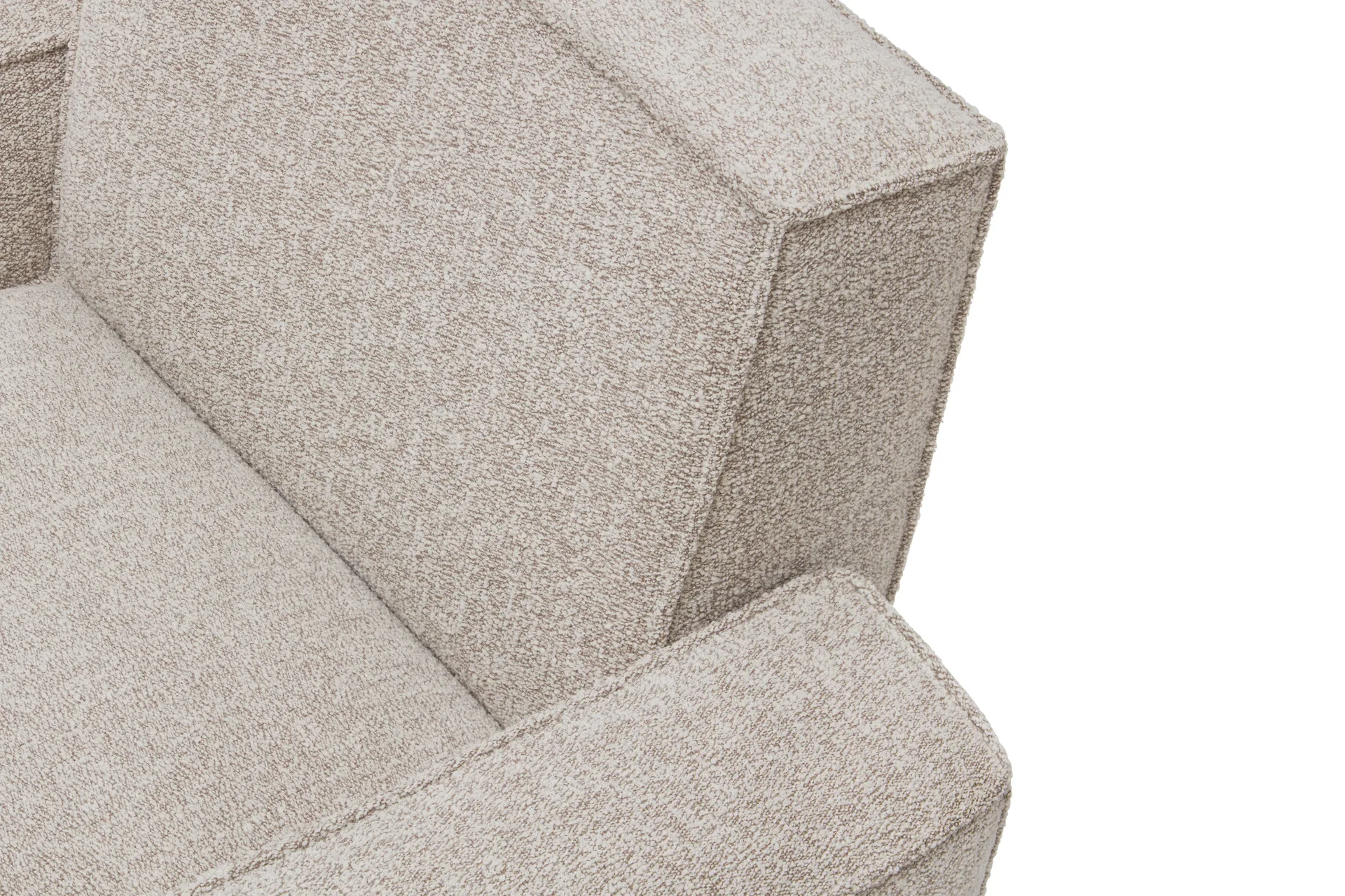 Cadeira lounge Hunk com apoio, Swan Hem