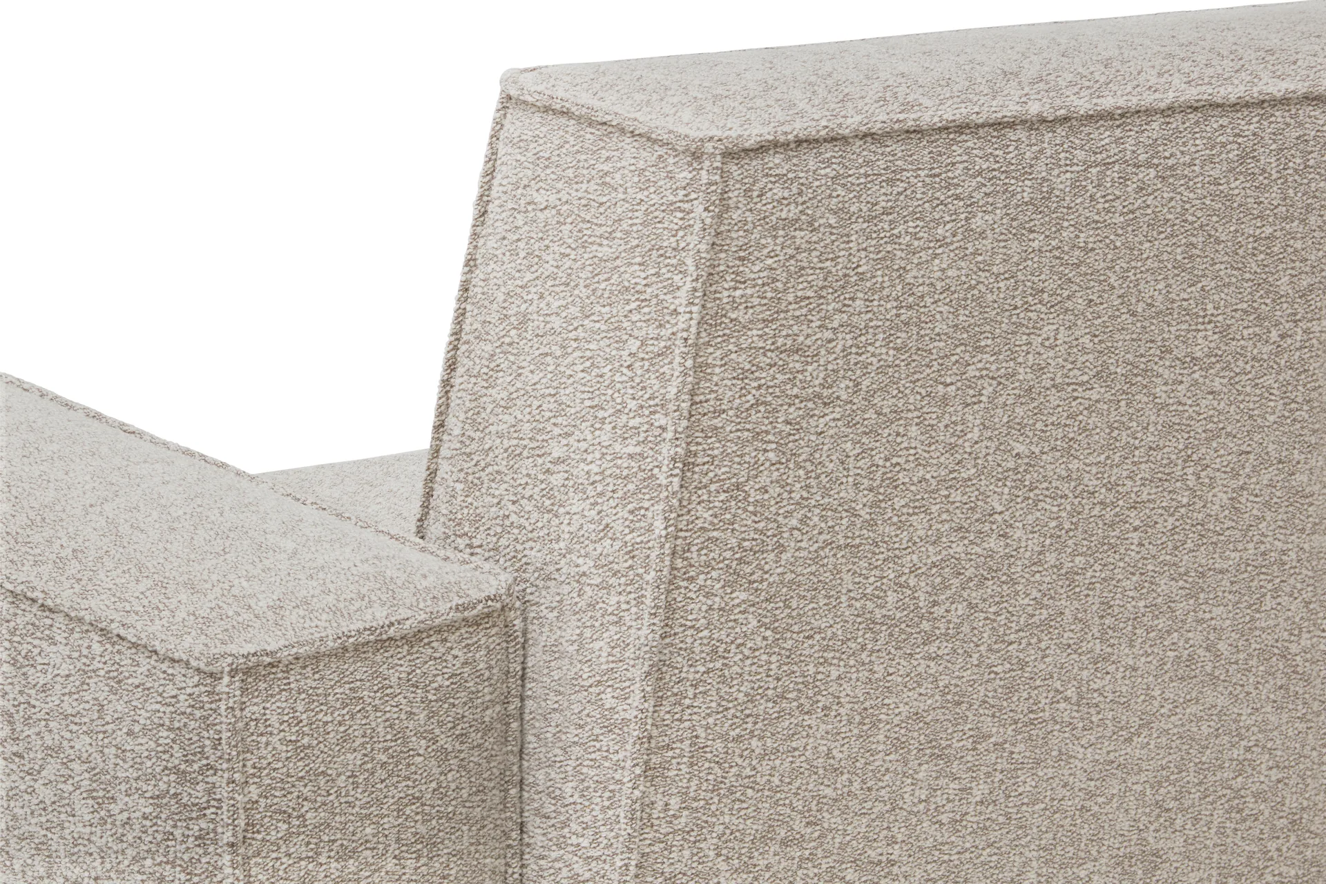 Cadeira lounge Hunk com apoio, Swan Hem