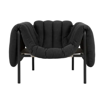Cadeira lounge Puffy - Anthracite-black grey - Hem