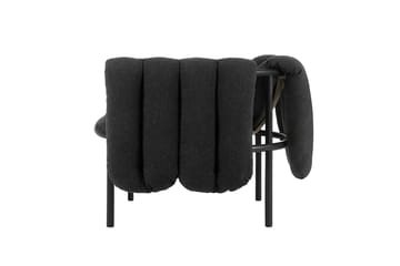 Cadeira lounge Puffy - Anthracite-black grey - Hem
