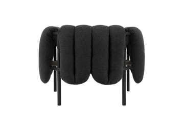 Cadeira lounge Puffy - Anthracite-black grey - Hem