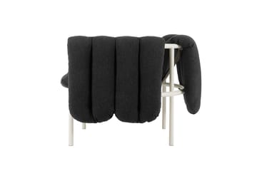 Cadeira lounge Puffy - Anthracite-cream - Hem