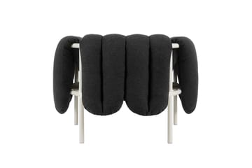 Cadeira lounge Puffy - Anthracite-cream - Hem