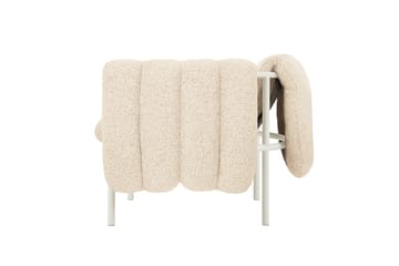 Cadeira lounge Puffy - Eggshell-cream - Hem