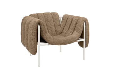 Cadeira lounge Puffy - Sawdust-cream - Hem