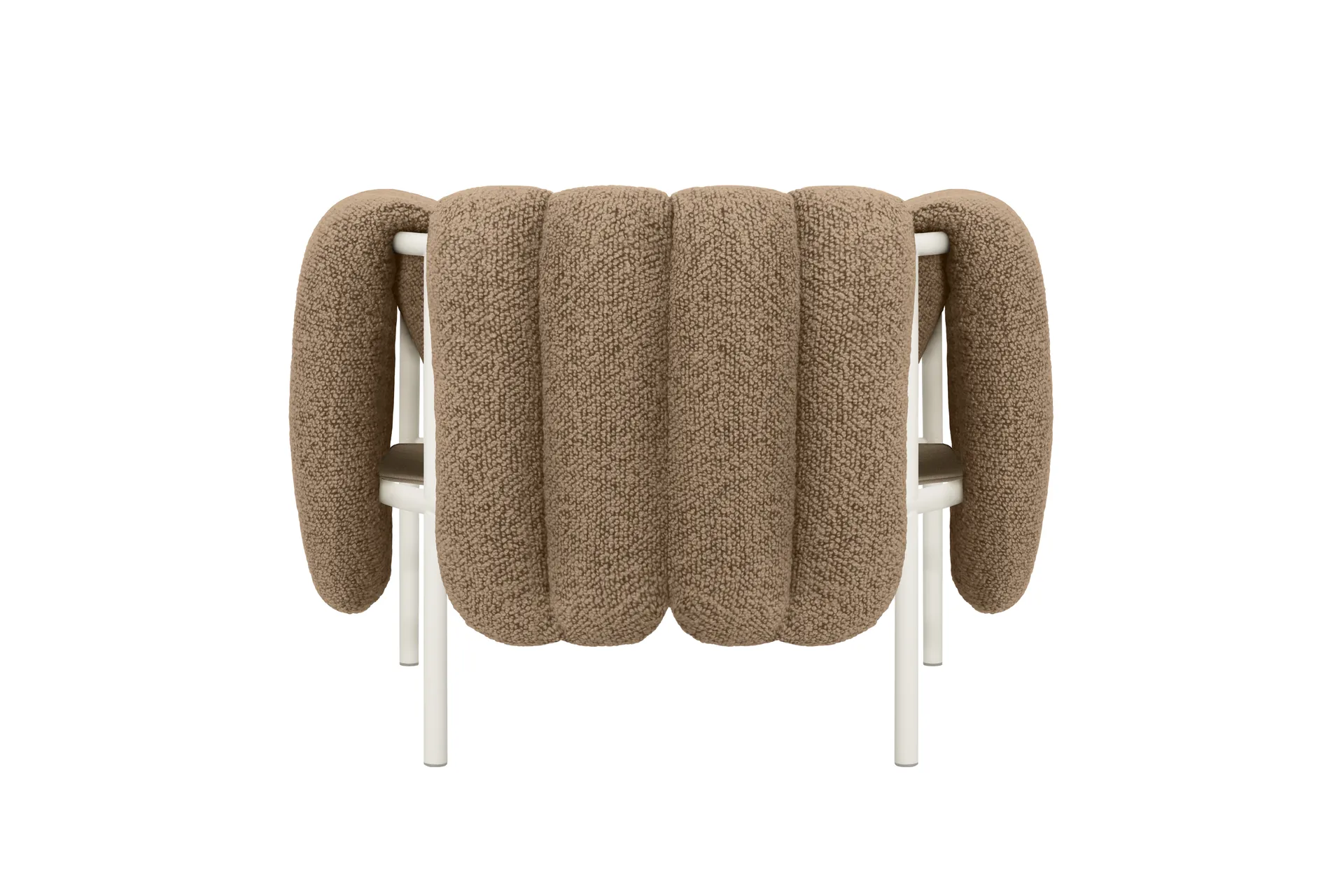 Cadeira lounge Puffy, Sawdust-cream Hem