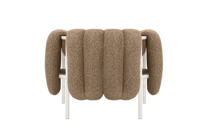 Cadeira lounge Puffy, Sawdust-cream Hem