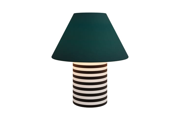 Candeeiro de mesa Toto Large 64 cm, Pine-black & white stripes Hem