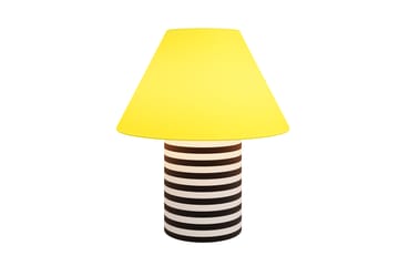Candeeiro de mesa Toto Large 64 cm - Wax yellow-black & white stripes - Hem
