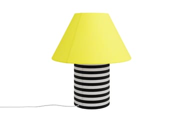 Candeeiro de mesa Toto Large 64 cm - Wax yellow-black & white stripes - Hem