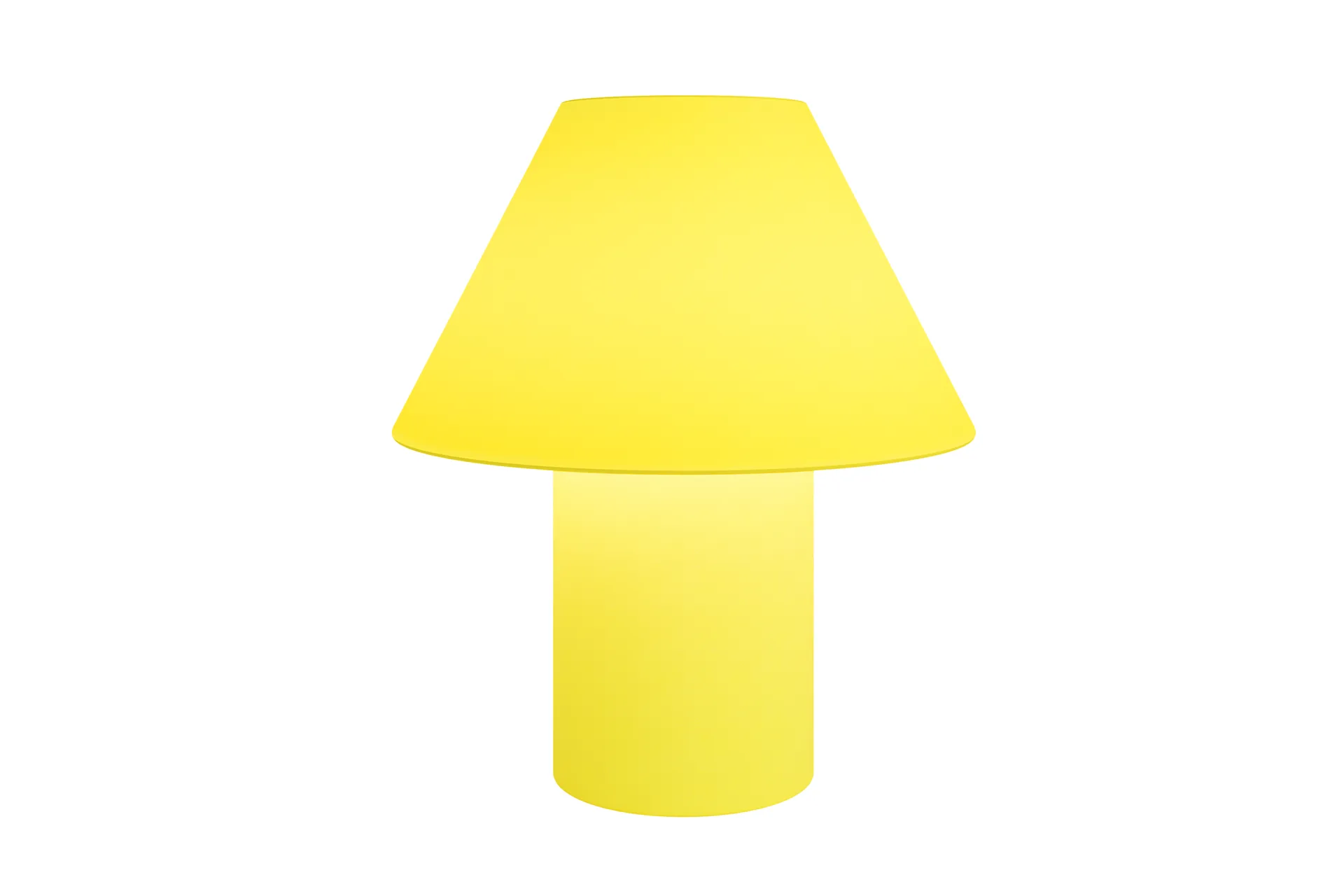 Candeeiro de mesa Toto Large 64 cm, Wax yellow-wax yellow Hem