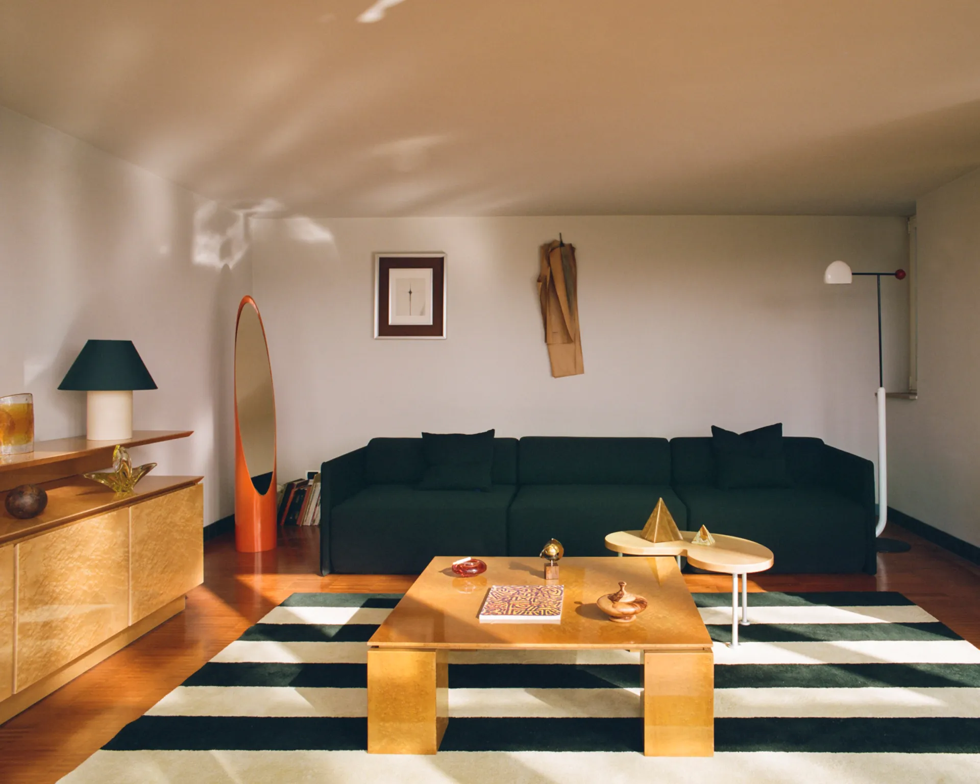 Candeeiro de mesa Toto Medium 47 cm, Beige-pine Hem