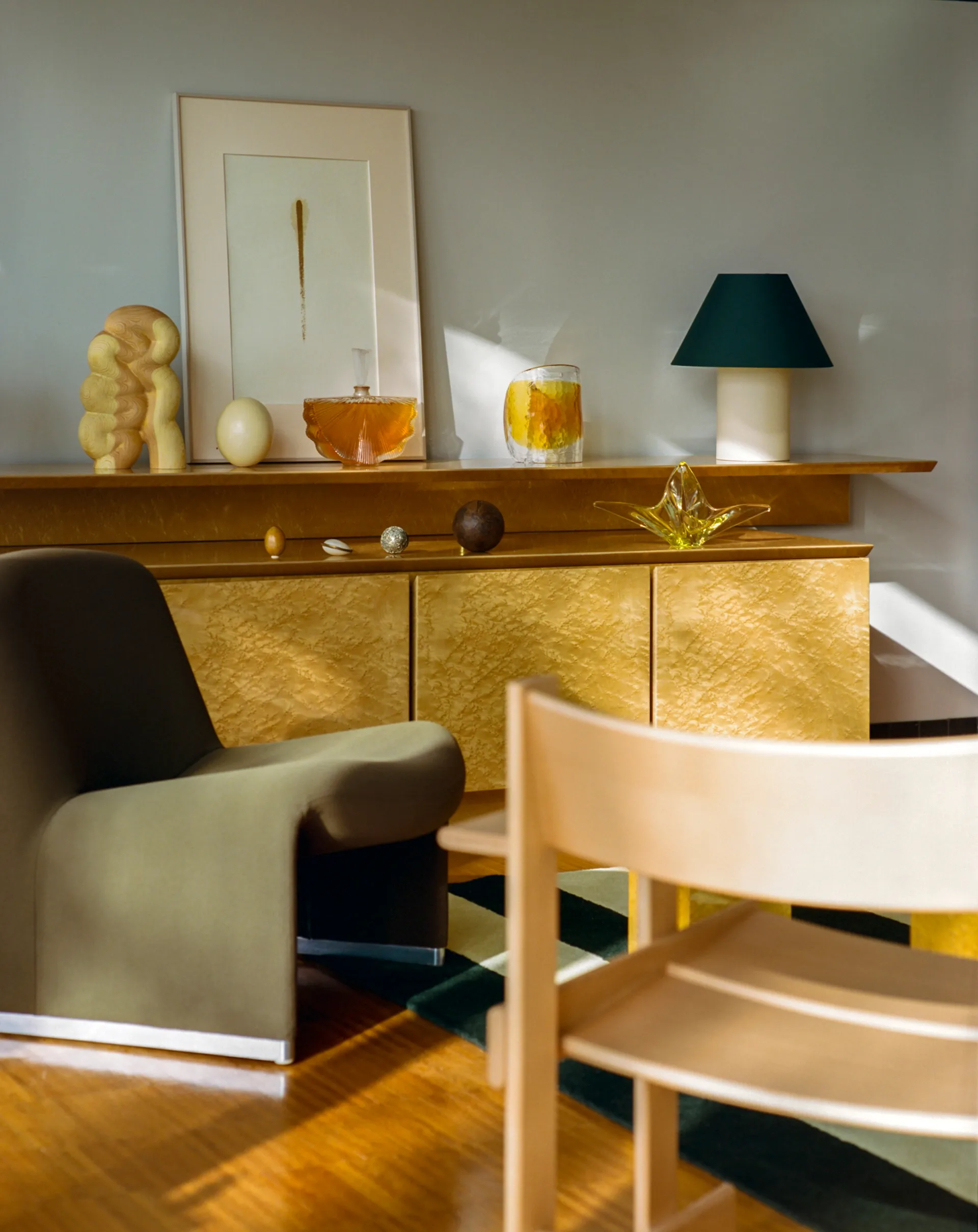 Candeeiro de mesa Toto Medium 47 cm, Pine-pine Hem