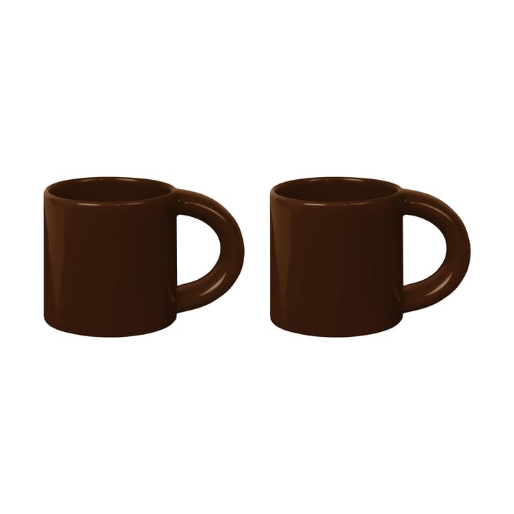 Caneca Bronto 30 cl 2 un. - Brown - Hem