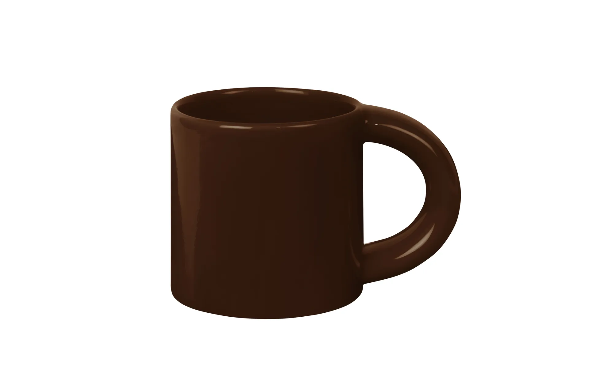 Caneca Bronto 30 cl 2 un., Brown Hem